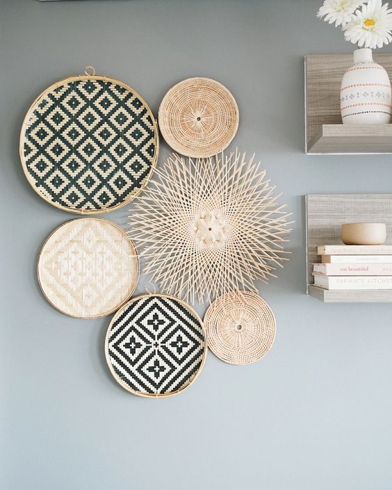 Rattan Wall Art