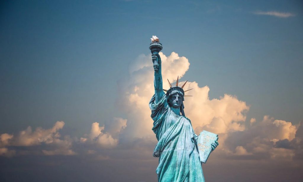 Well-known Statue of Liberty